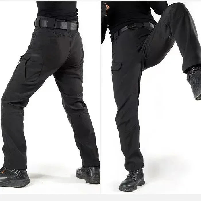 Set tattici impermeabili in pelle di squalo da uomo pile addensato nuove giacche - immagine 5