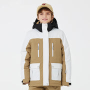 -30 Tuta da neve per bambini Set di abbigliamento snowboard - immagine 6