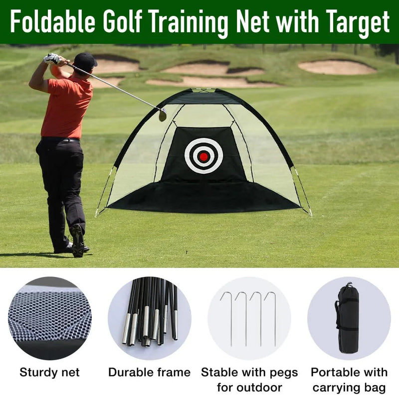 Rete da golf 2m x 1 4m allenamento – tappetino battuta - immagine 2