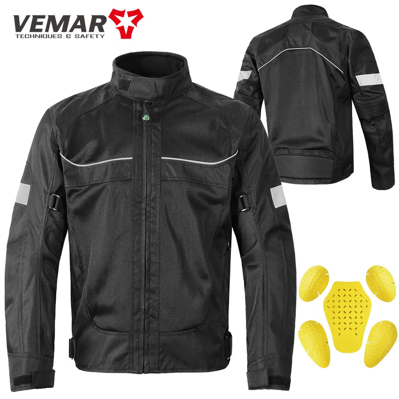 Giacca da Moto Estiva Traspirante per Uomo e Donna