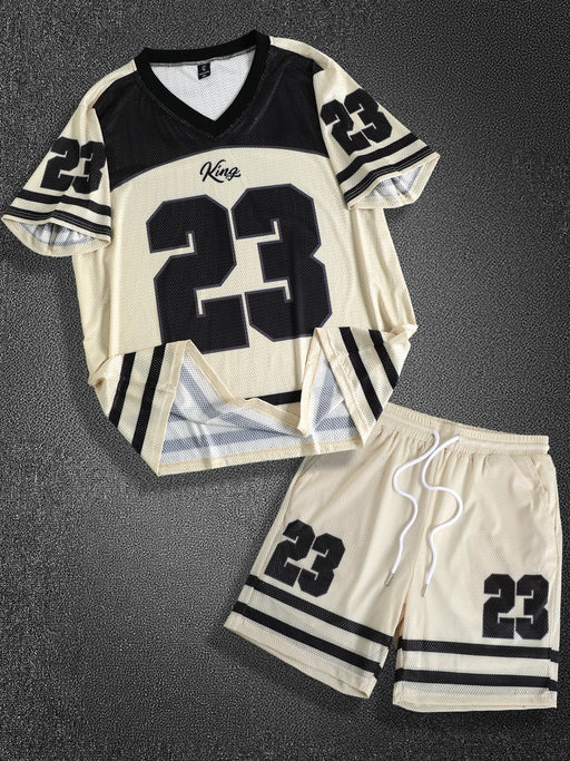 Completo da Uomo Stile Maglia Rugby Vintage - immagine 2