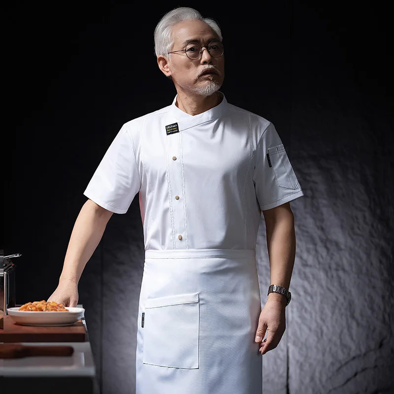 Costume da Cuoco per Uomo Divisa Chef Servizio Ristorazione - immagine 4