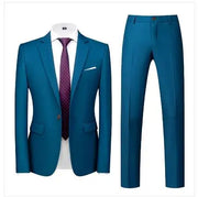 22 colori monopetto abiti da sposa formali abbigliamento uomo moda semplice Business - immagine 14