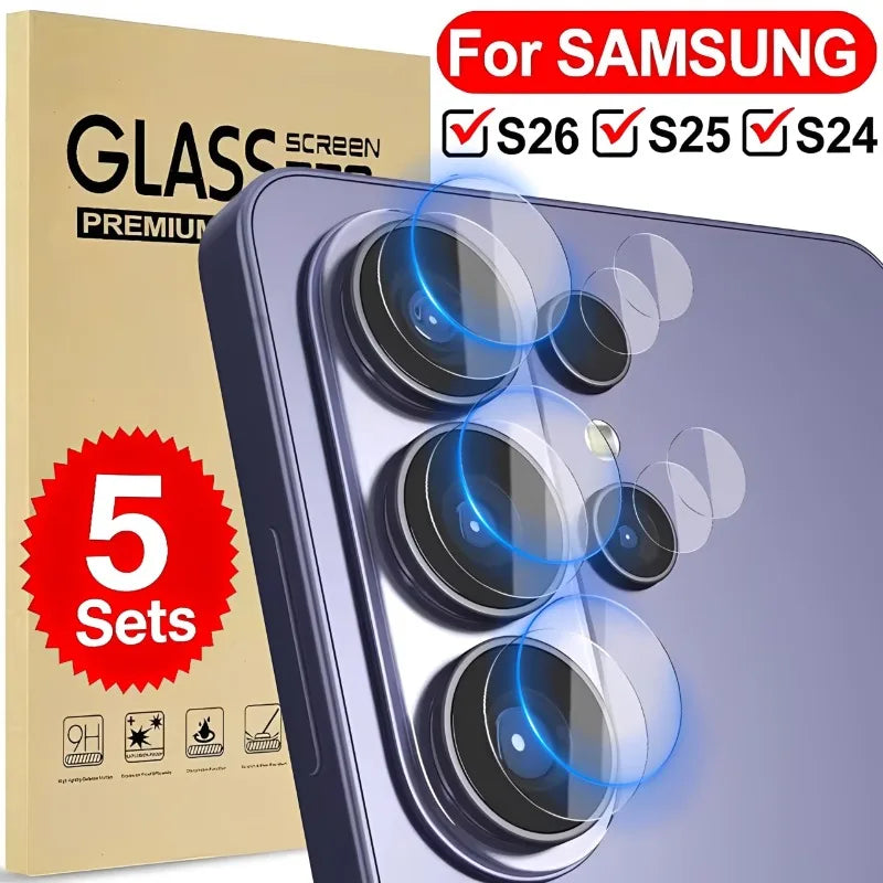 Proteggiobiettivo in vetro temperato per Samsung Galaxy