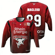 Köln Haier MacLeod Maglia da Hockey su Ghiaccio Tedesca 89 Russell DEL Genitore-Figlio - immagine 9