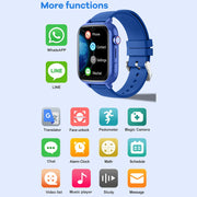 Smartwatch Bambini 4G GPS con Videochiamata e SOS – Orologio Intelligente con SIM, WiFi e Localizzatore - Campeda