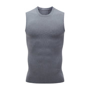 Canotta a compressione uomo SONECHOKI – maglia palestra senza maniche, traspirante e ad asciugatura rapida, fitness bodybuilding - Campeda