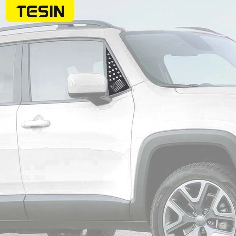 Modanature Vetri Jeep Renegade 2016-2024 – Copertura Decorativa in Alluminio Premium