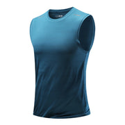 CHRLCK Gilet da corsa uomo Canotta palestra ad asciugatura rapida Fitness Camicia - immagine 15
