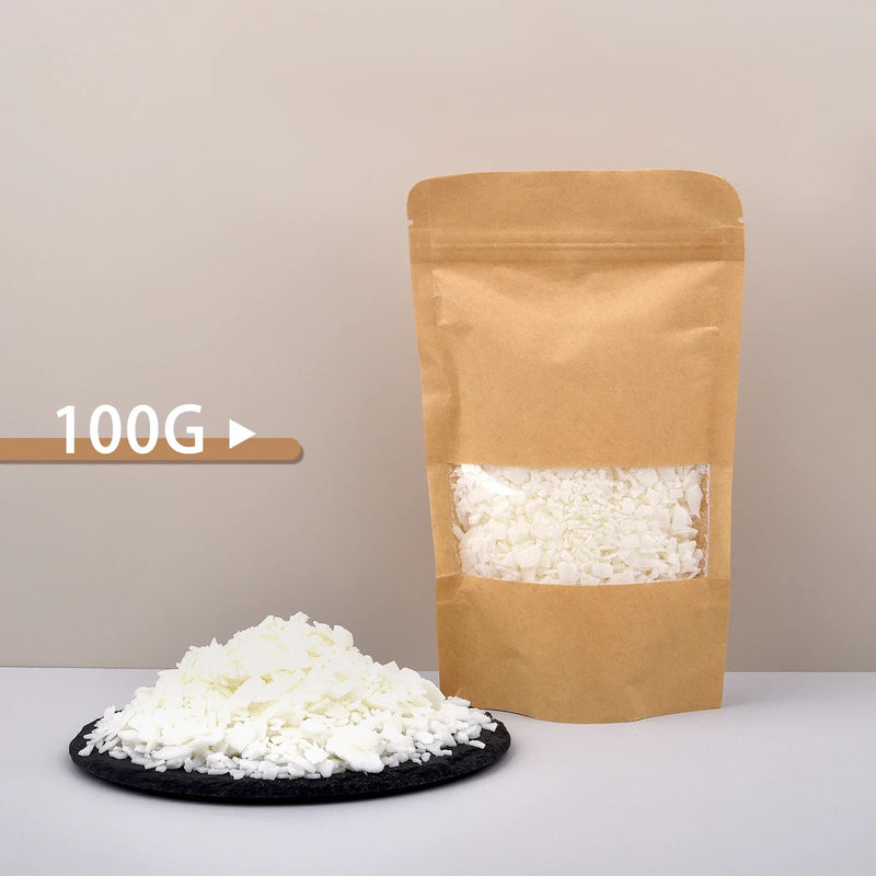 Cera di Soia Naturale in Scaglie Per candele fai da te, artigianato creativo e candele profumate