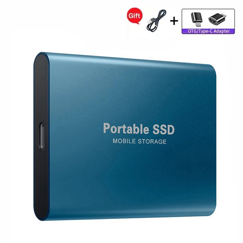 Disco rigido esterno ad alta velocità 1TB 2TB 4TB Interfaccia SSD portatile tipo C Disco rigido USB3.1 Unità a stato solido per PC portatile xiaomi