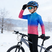 Maglia Ciclismo Invernale CINESSD per Bambini Maniche Lunghe - immagine 2