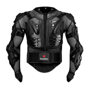 Giacca Protettiva Moto HEROBIKER – Armatura Motocross Antiurto con Protezioni Schiena Petto Spalle (S-5XL) - Campeda