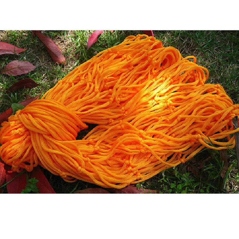 Amaca in rete di Nylon singola persona appesa a letto altalena campeggio all'aperto amache essenziali per l'esterno