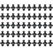 Rivetti Auto 8mm in Plastica Nera – Clip di Fissaggio Premium per Paraurti, Parafango e Pannelli, Compatibili con Toyota, Nissan, Kia, Subaru - Campeda