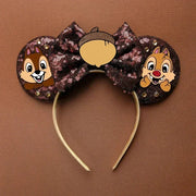Disney Pink Daisy Duck Bow Fasce per capelli Paillettes viola Fascia orecchie di - 32 - immagine 33