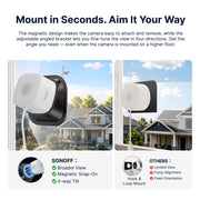 SONOFF CAM‑S3W GlassView Telecamera di Sicurezza Intelligente per Finestre - immagine 3