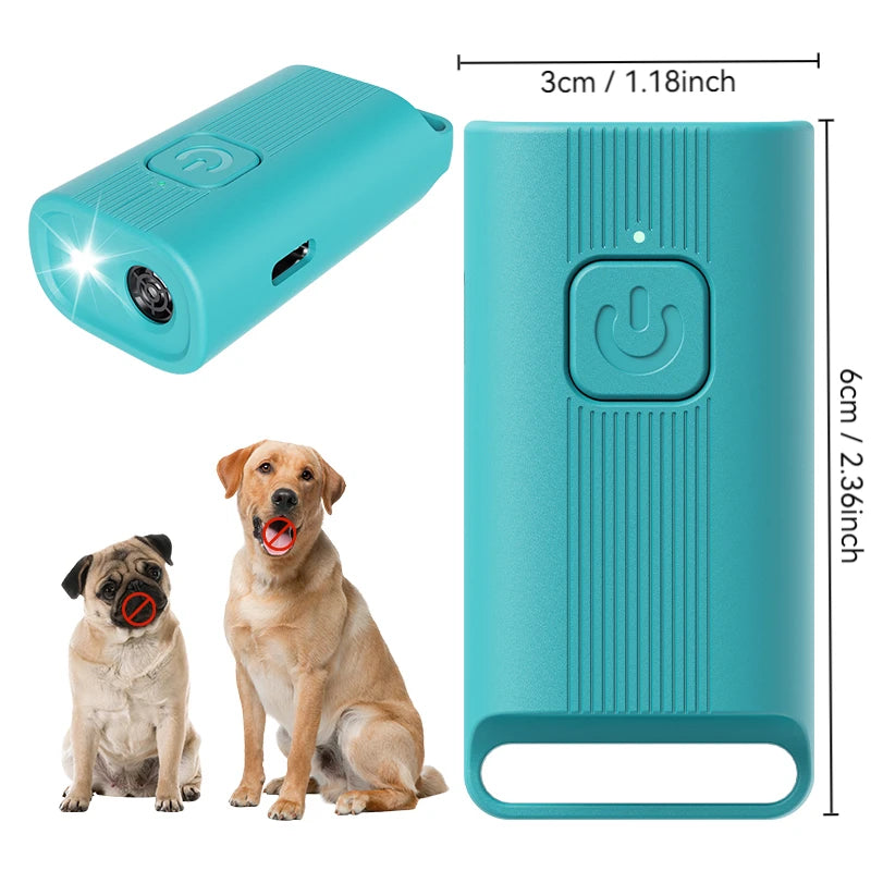 Mini Repellente Ultrasuoni per Cani Ricaricabile Portatile - immagine 3