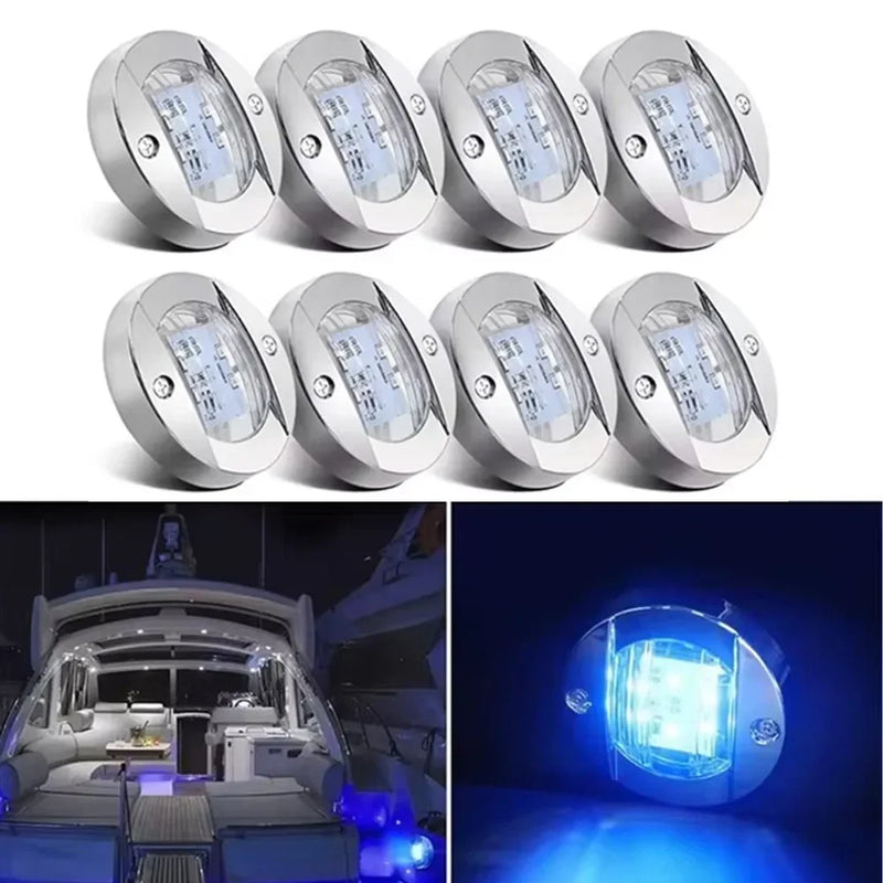 Luci marine per barche Luce di navigazione Lampada posizione impermeabile camion RV - immagine 16