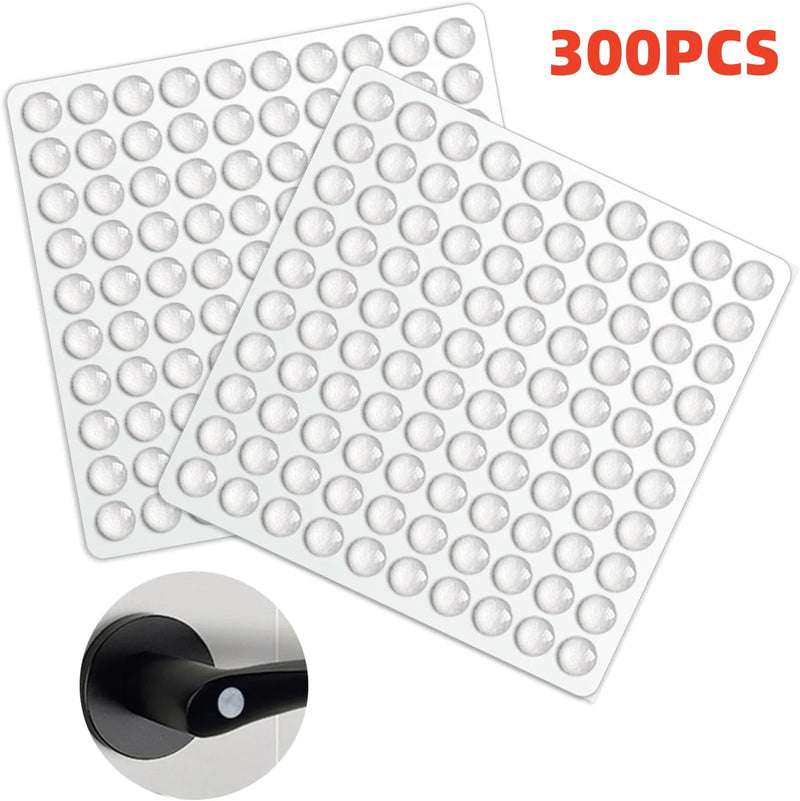 300/100pcs Autoadesiva Trasparente Fermaporta Ammortizzatore In Gomma Buffer Paraurti