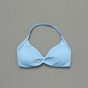 Reggiseno sportivo con spalline Intimo yoga Donna Palestra Top Corsa Esercizio senza - Cornflower Blue - immagine 25