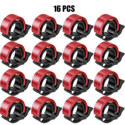 Campanello per Bicicletta in Lega da 2/4/8/16 Pezzi - 16 Pcs Red - immagine 16