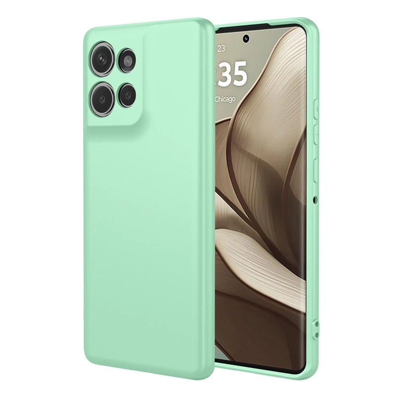 Custodia flessibile in silicone liquido TPU per Motorola Edge 50 Neo Pro Moto Edge 60 Stylus Fusion Ultra Cover protettiva Fundas Coque