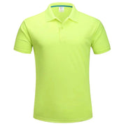 Polo da Golf traspirante ad asciugatura rapida T-Shirt uomo estiva a maniche corte - immagine 10