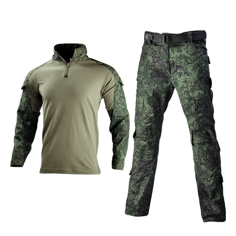 Kit tattici Tute mimetiche da esterno per uomo Uniforme combattimento Pantaloni - immagine 20