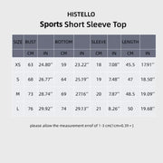 Set fitness donna 2 pezzi Histello – top attillato e leggings a costine seamless per yoga, palestra e allenamento - Campeda