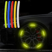 Adesivi Riflettenti Auto – Strisce di Sicurezza per Porte e Carrozzeria, Alta Visibilità - Campeda