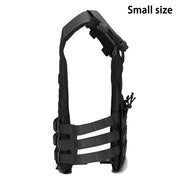 Gilet da allenamento per esterni MOLLE (incluso emblema bandiera americana) con - immagine 7