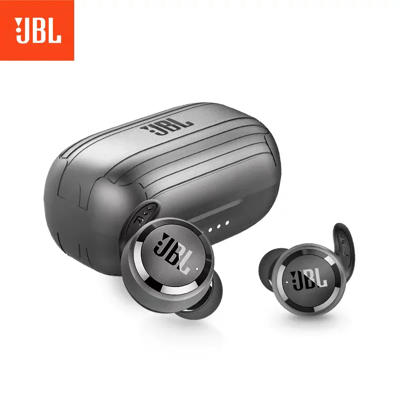 Auricolari JBL T280 TWS: impermeabile IPX5 |   Chiamata con un solo tocco |   Bassi ricchi |   Bluetooth 5.0, cuffie sportive wireless per corsa/palestra