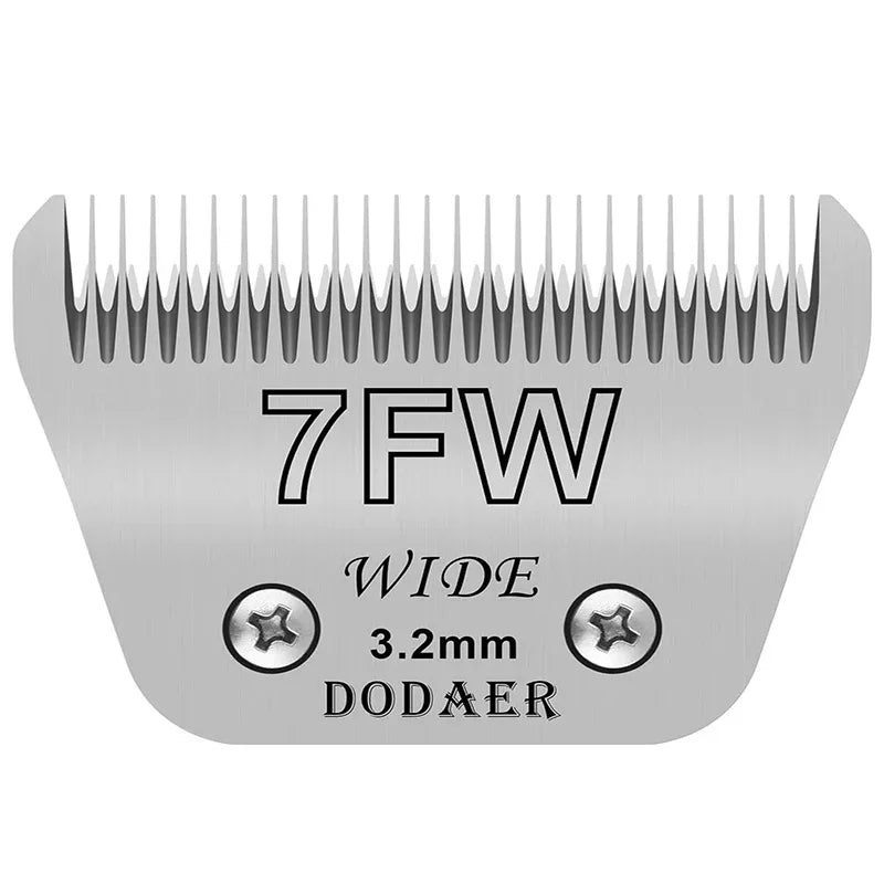 Lama in ceramica staccabile per cani e gatti compatibile con Andis,Oster A5 e 76, tagliapeli per animali serie Wahl KM 10