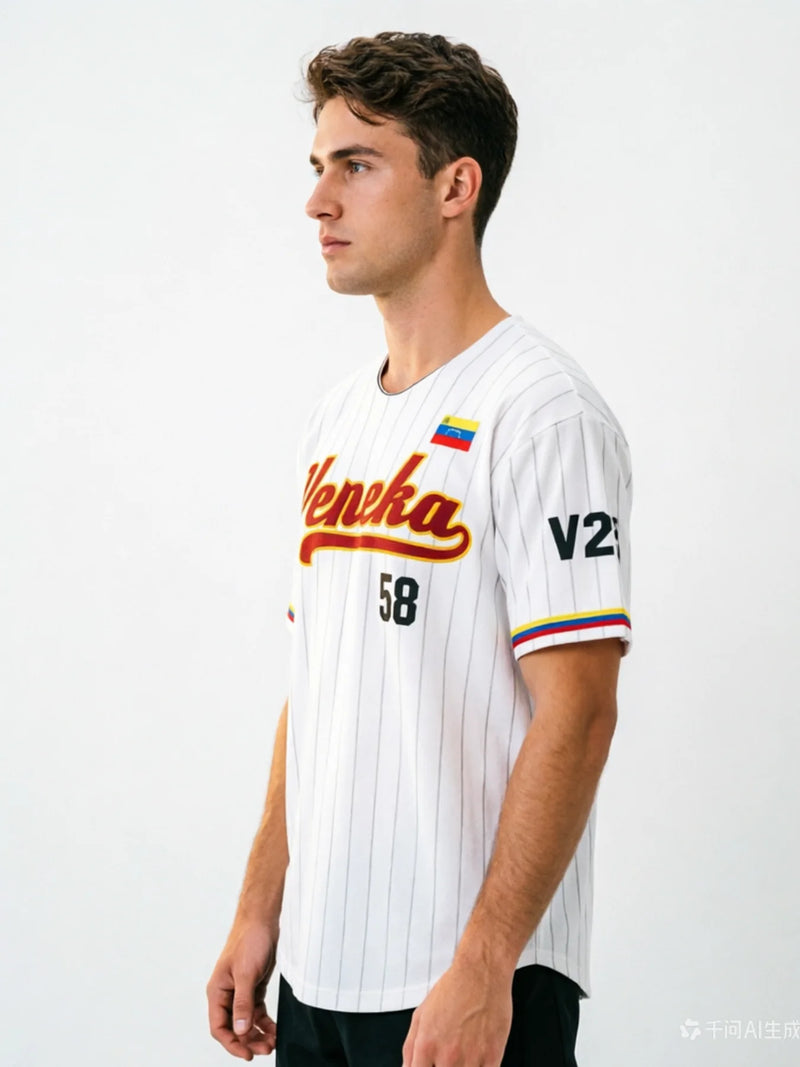 Maglia da baseball Venezuela Libre Veneka 58 per famiglie - immagine 4