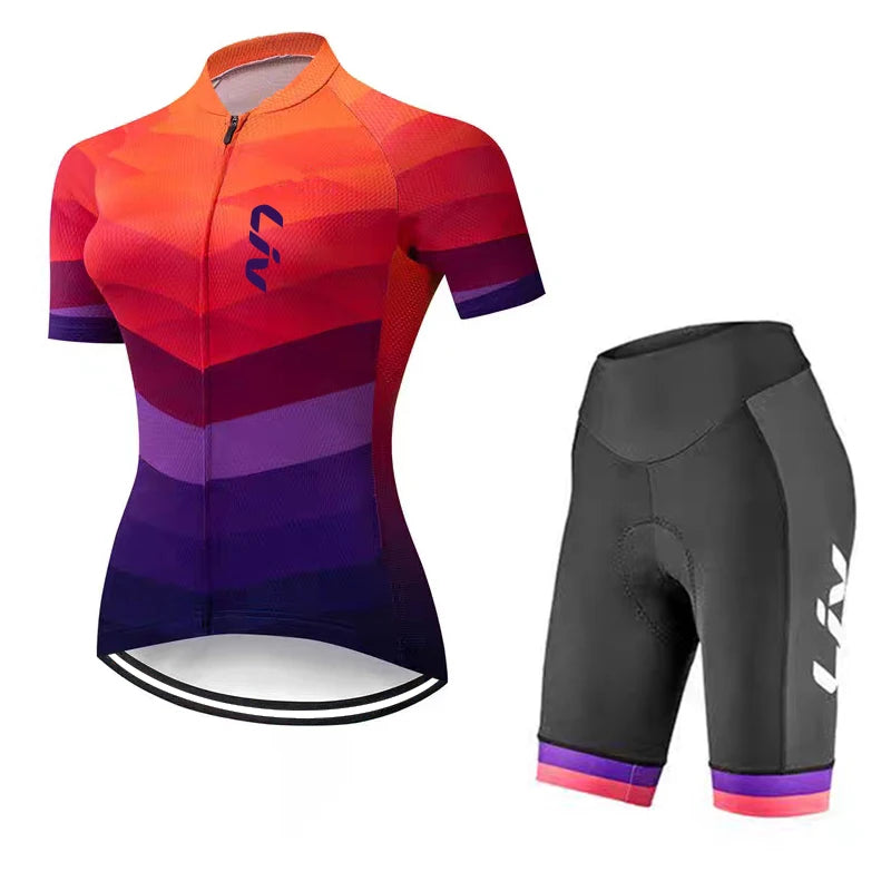 Maglia da ciclismo LIV donna pantaloncini estivi - immagine 14