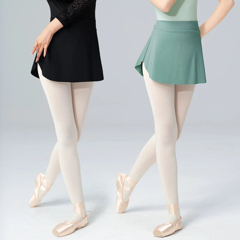Gonne da balletto per adulti donna Gonna ballo Abito Tutu nero Ballerina Dancewear - immagine 2