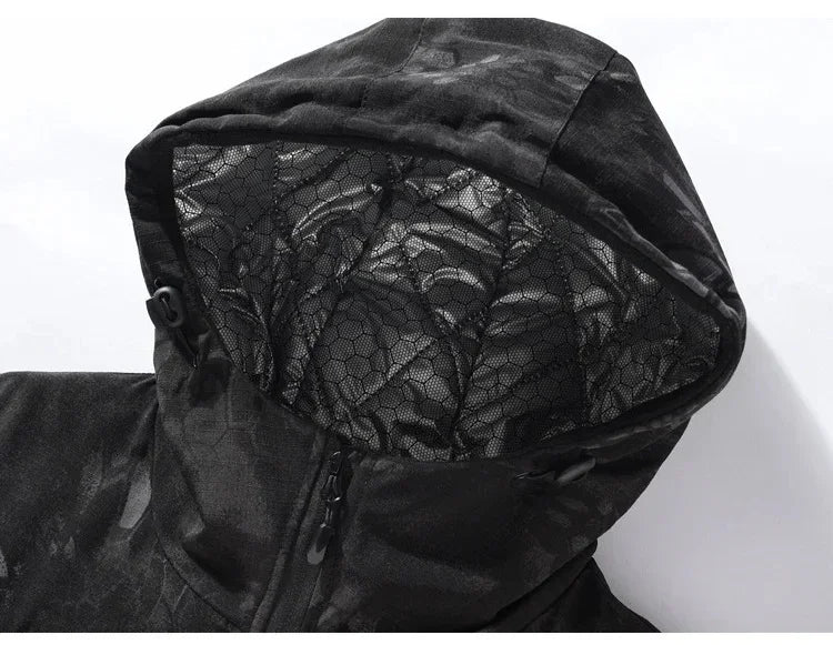 M65 Parka invernale da uomo giacche tattiche –30 Giacca militare riscaldante mimetica - immagine 6
