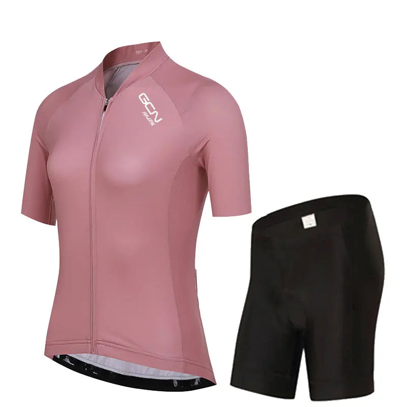 Set di maglie da ciclismo a maniche corte donna - immagine 8