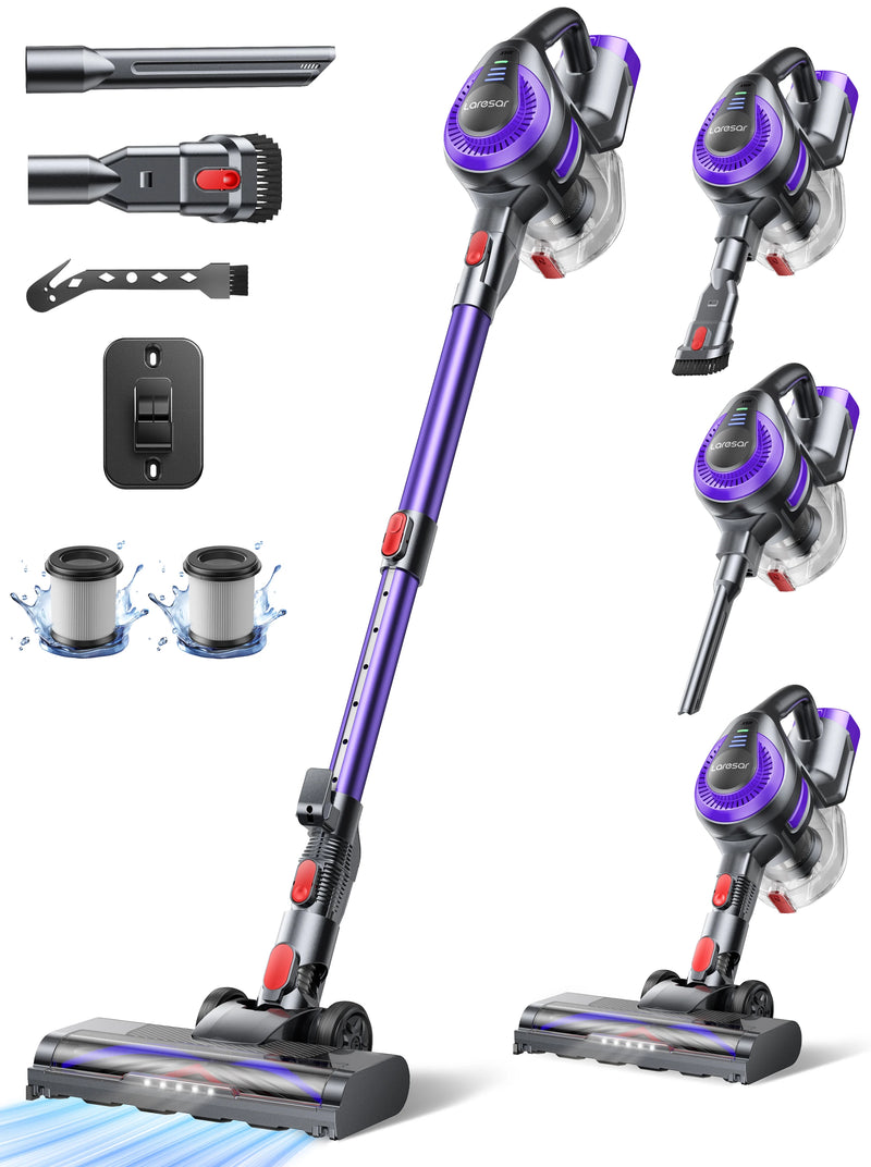 Laresar V10 Lite 38000Pa Aspirapolvere senza fili Palmare Forte pulsante di - immagine 7