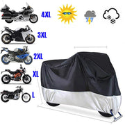 Telo Coprimoto Impermeabile Universale – Copertura Moto Anti-UV Antipolvere per Scooter e Moto (M-4XL, 11 Colori) - Campeda