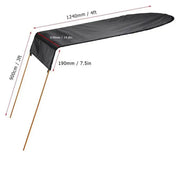 Tenda Parasole per Kayak – Copertura Anti UV e Pioggia con Struttura Pieghevole - Campeda