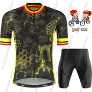 Set Maglia Ciclismo Bambini Tour Francia Wout Van Aert - immagine 3