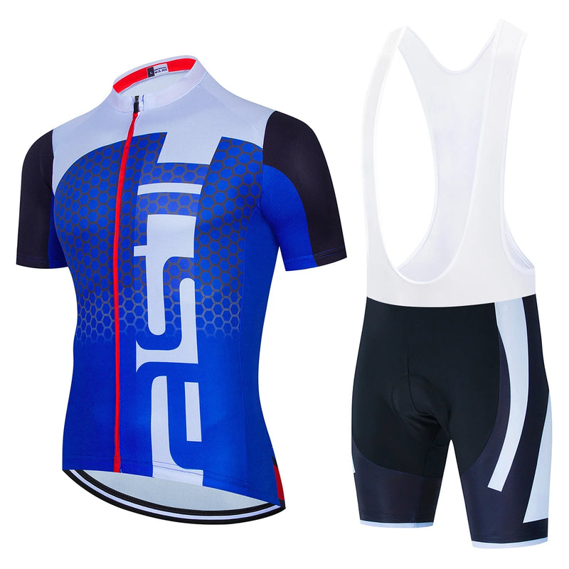Set di maglie da ciclismo estive Ropa abbigliamento uomo - immagine 14