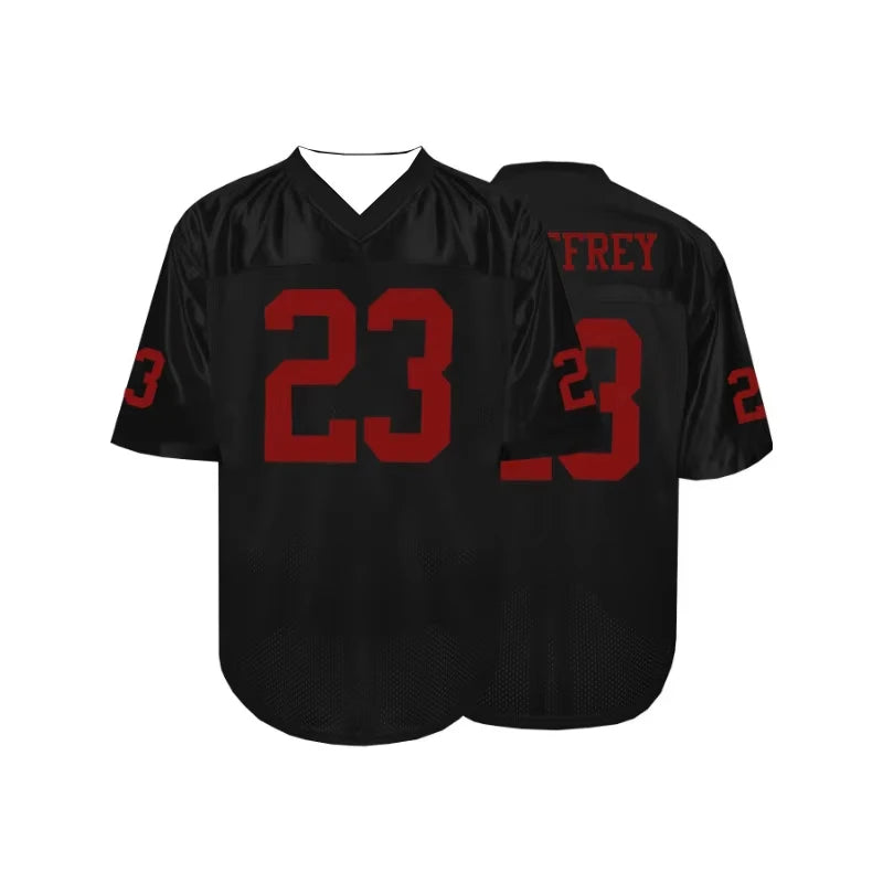 Maglia da Football Americano Retro con Stampa Top Traspirante - TV24346 S(US 36) - immagine 10