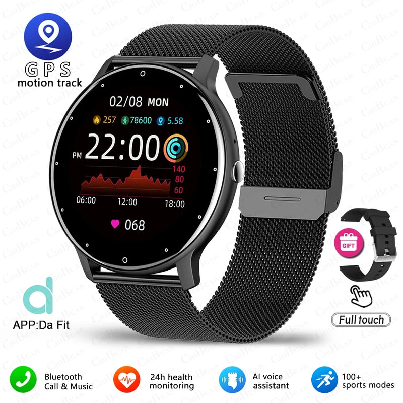 Smartwatch Ultra-Sottile per Uomo 100+ Modalità Sportive - immagine 12