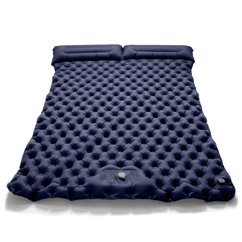 Materassino Gonfiabile Campeggio Ultraleggero con Cuscino – Tappetino Outdoor Pieghevole con Pompa Integrata