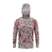 MALFC Camicia da pesca con cappuccio uomo maglietta a maniche lunghe protezione UV - S XTW70 - immagine 11