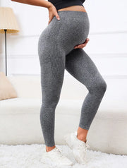 Leggings premaman elastici a vita alta skinny per le donne incinte Supporto la - immagine 5