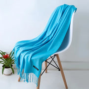Sciarpa di Pashmina da donna Scialli Morbida sensazione cashmere Foulard viaggio - immagine 8